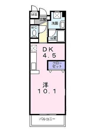 エテルノジェンテの物件間取画像